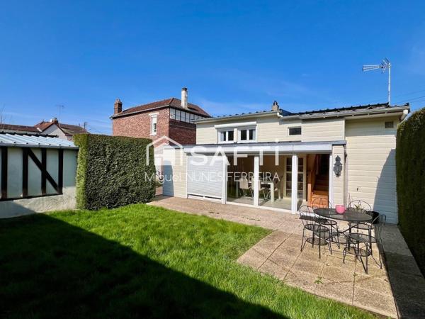 Maison plain-pied avec sous-sol aménagé