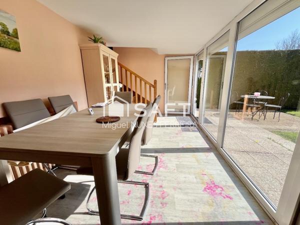 Maison plain-pied avec sous-sol aménagé