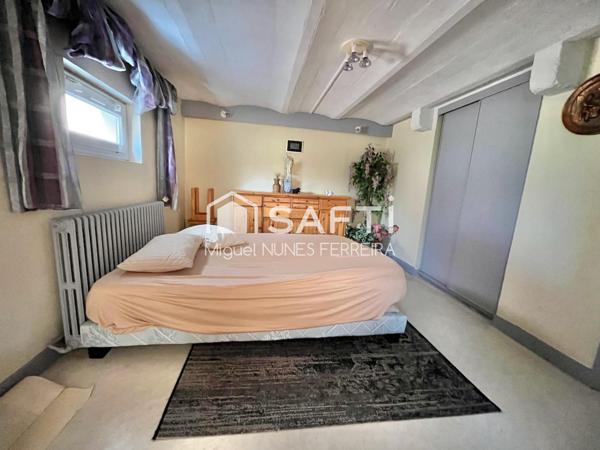 Maison plain-pied avec sous-sol aménagé