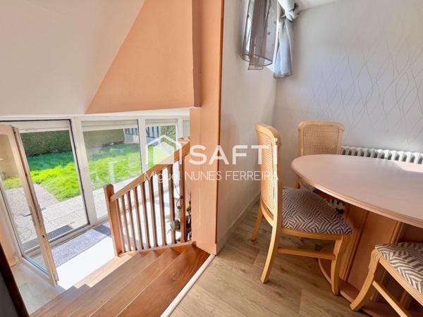 Maison plain-pied avec sous-sol aménagé