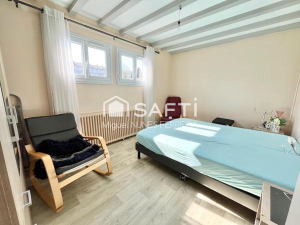 Maison plain-pied avec sous-sol aménagé