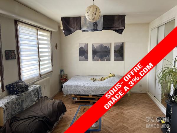 Laxou, Appartement loué de type F1 Bis de 37 m² en RDC  Laxou (54520)