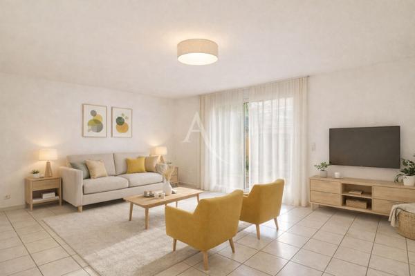 APPARTEMENT TYPE3 DE 68.78 m2 EN REZ DE JARDIN AVEC JARDINET BOX MANOSQUE