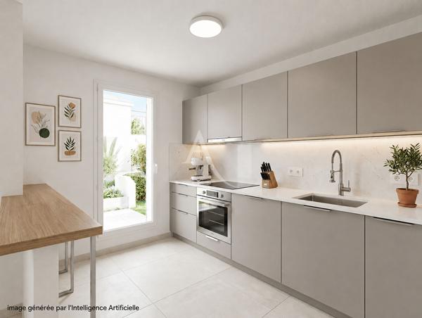 APPARTEMENT TYPE3 DE 68.78 m2 EN REZ DE JARDIN AVEC JARDINET BOX MANOSQUE