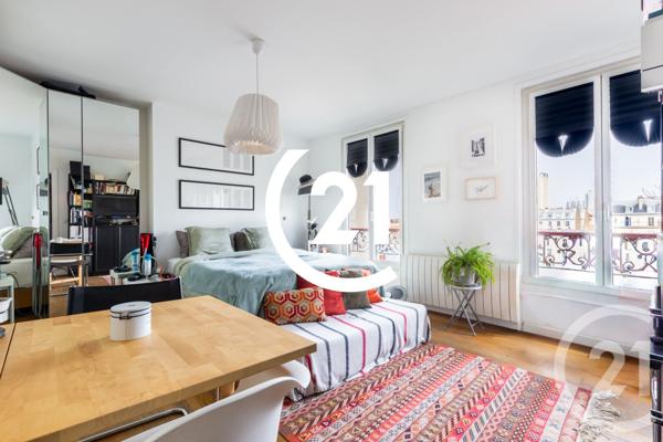 Appartement Studio à vendre  1 pièce - 27 m2 PARIS - 75018