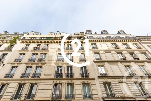 Appartement Studio à vendre  1 pièce - 27 m2 PARIS - 75018