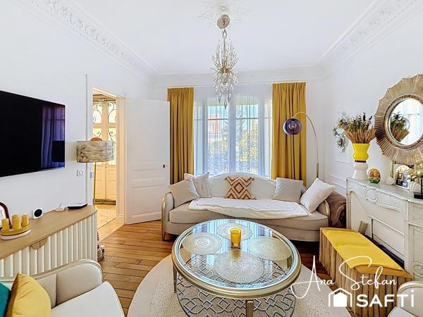 Rare à Rambouillet ! Élégante demeure familiale de 155 m² avec 4 chambres, bureau et jardin de 673 m², à 5 min à pied de la gare et du centre-ville.