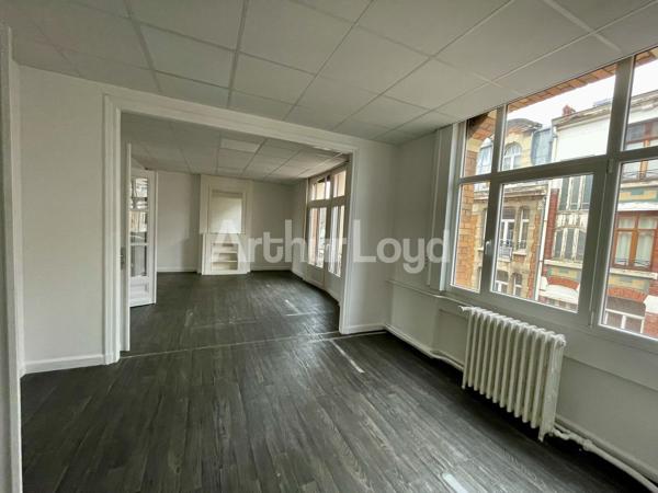 Location bureaux Lille Centre - 85 m² - Quartier République Beaux-Arts