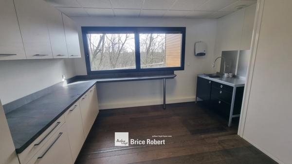 Bureaux à vendre avec terrasse privative à Dardilly dans secteur arboré
