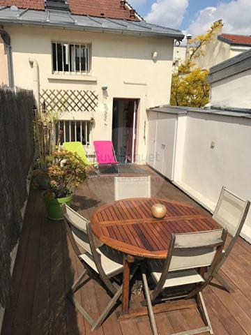 NOUVEAUTE- LOCATION DUPLEX F3 MEUBLE-CENTRE VILLE DE PUTEAUX-