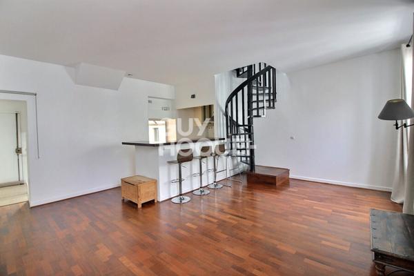 NOUVEAUTE- LOCATION DUPLEX F3 MEUBLE-CENTRE VILLE DE PUTEAUX-