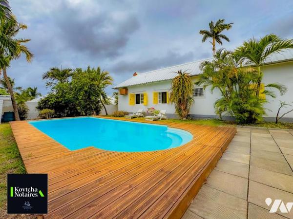 Boucan Canot - Villa 8 pièces avec piscine – Secteur résidentiel, à 800 m de la plage