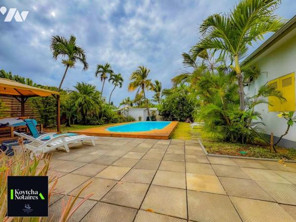 Boucan Canot - Villa 8 pièces avec piscine – Secteur résidentiel, à 800 m de la plage