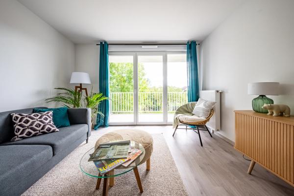 Prix en baisse - GRAND et LUMINEUX appartement à vendre 4 pièces DIJON (21) avec balcon et parking souterrain