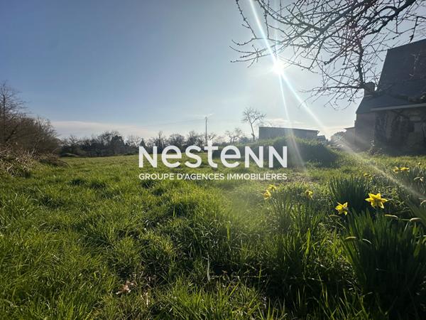 Charmante maison à rénover à vendre en campagne avec un grand terrain d'environ 3341 m² à Montval-sur-Loir (72500)