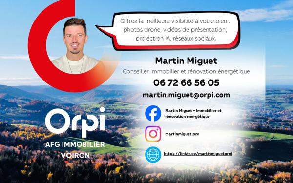 Maison à vendre    4 pièces • 83 m2 Apprieu