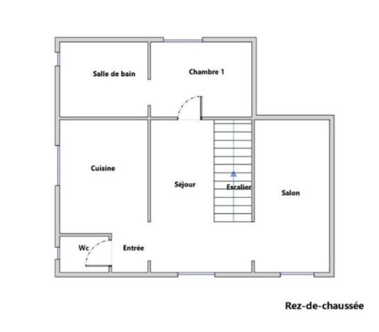 À Savigny-sur-Orge 91600, maison avec sous-sol total, garage, jardin, séjour, salon, cuisine, 2 chambres et terrain de 311 m².