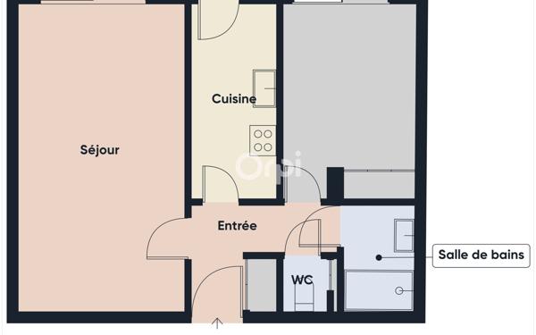 Appartement à vendre    2 pièces • 46,32 m2 Mandelieu-la-Napoule