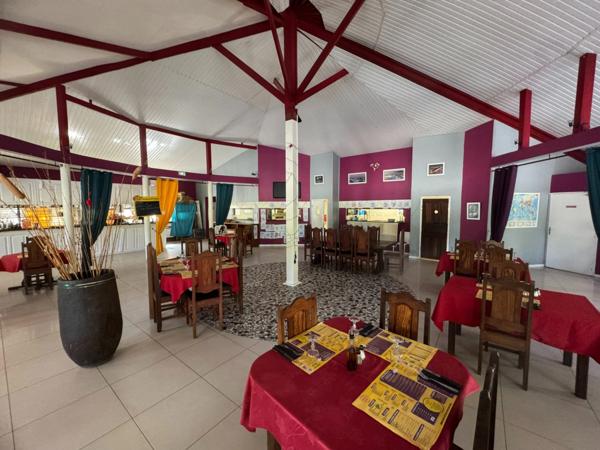 Spécial investisseur avisé, vente de deux hôtels restaurants fonds et immobiliers idéalement situés à Matoury, près de Cayenne