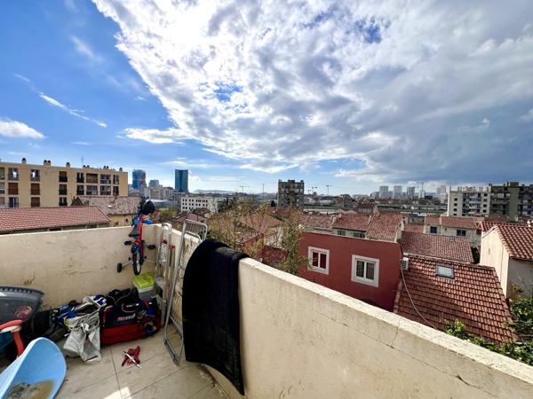 Marseille (13014) 13014 / Le Canet. Investissement locatif - Immeuble avec 3 appartements
