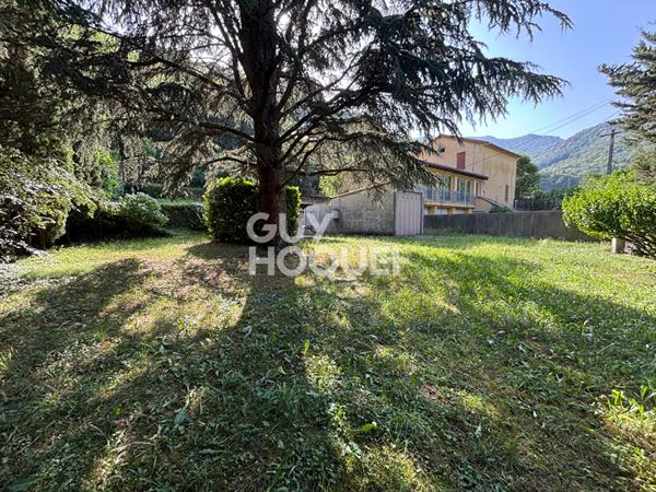 Terrain 846 m² Antraigues viabilisé en partie