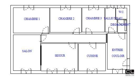 APPARTEMENT T4 A VENDRE - CALUIRE ET CUIRE - 84 m 2 - 334 000 €