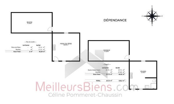 Ferme rénovée de 237m² avec dépendances sur un terrain de 5400m²