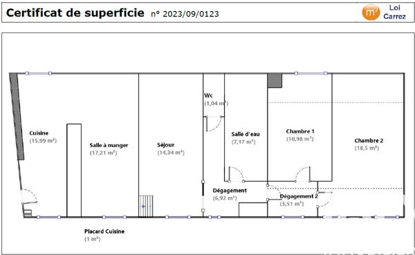 Appartement à vendre 4 pièces 97 m² Ingré