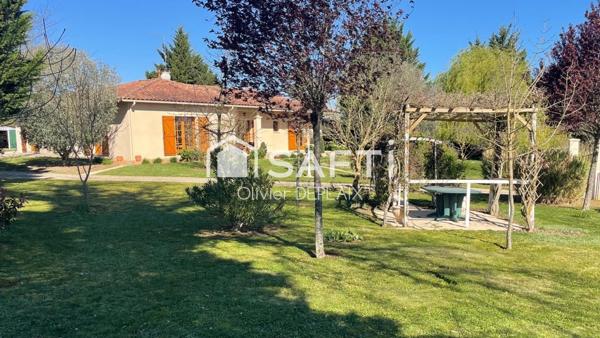 Villa de plain-pied à vendre à Calignac (47600) - 136 m² - 3 chambres