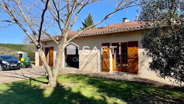 Villa de plain-pied à vendre à Calignac (47600) - 136 m² - 3 chambres