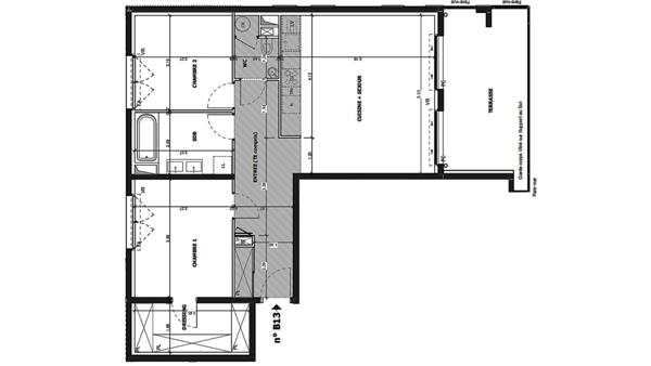 Appartement à vendre 3 pièces 79 m² Èze