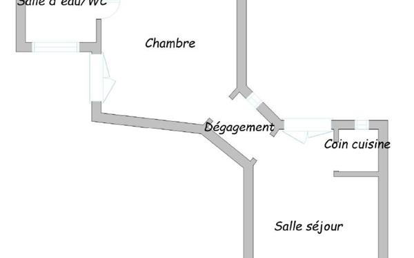 Appartement à vendre    2 pièces • 20,33 m2 Paris 4