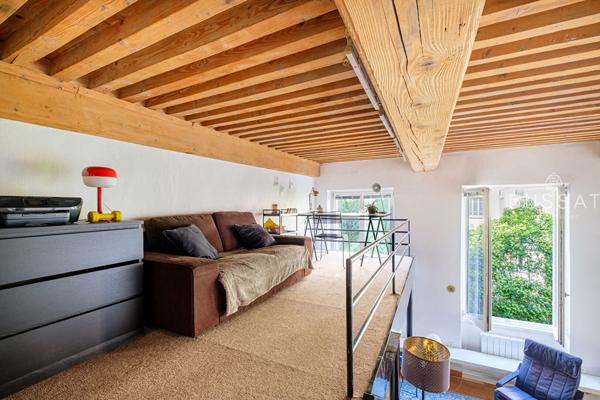 Vente T1 avec mezzanine de 23,49 m² - Lyon 1