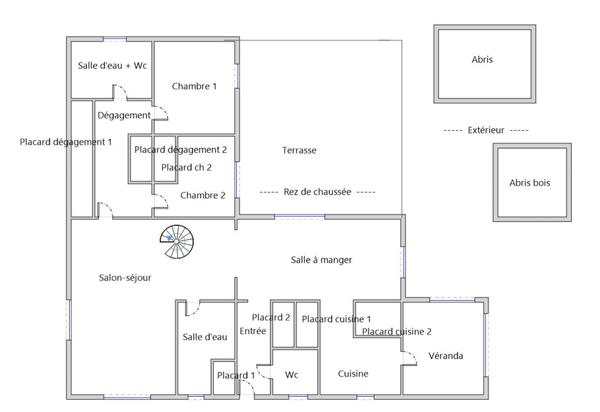 Maison familiale Etang La Ville