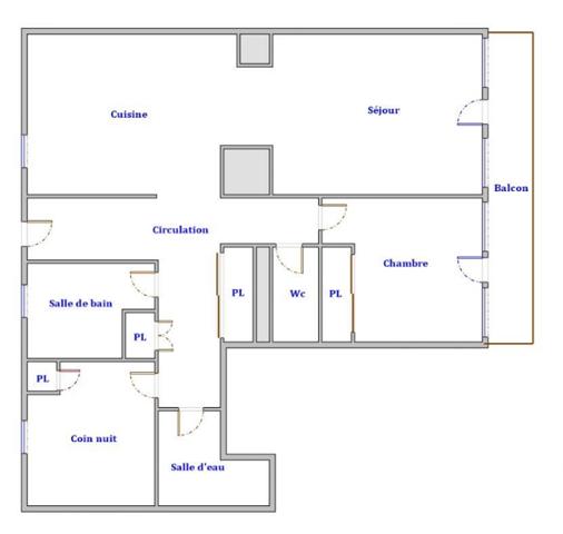 Appartement à vendre 3 pièces 51,4 m² Huez