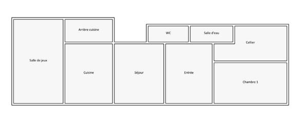 CHAUNAY - MAISON PIERRE - 4 CHAMBRES - JARDIN - DEPENDANCES