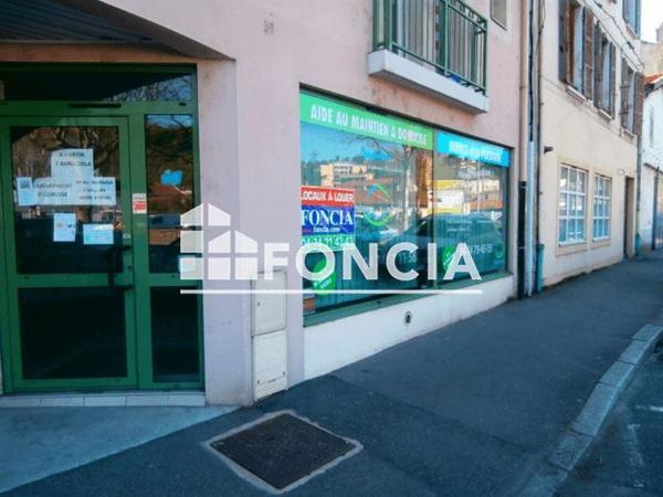 Location Local commercial 1 pièce 60.92 m² - 22 AVENUE BERTHELOT Vienne 38200