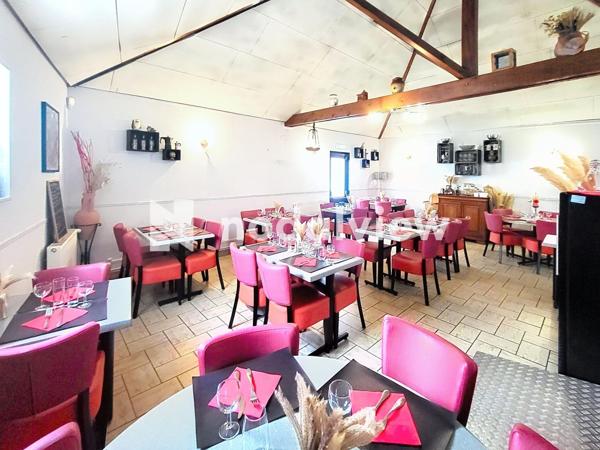 MURS 190 m² & FONDS DE COMMERCE – BAR / RESTAURANT avec LOGEMENT + TERRASSES