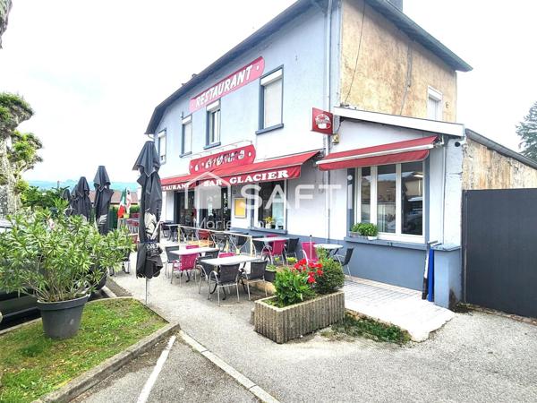 MURS 190 m² & FONDS DE COMMERCE – BAR / RESTAURANT avec LOGEMENT + TERRASSES