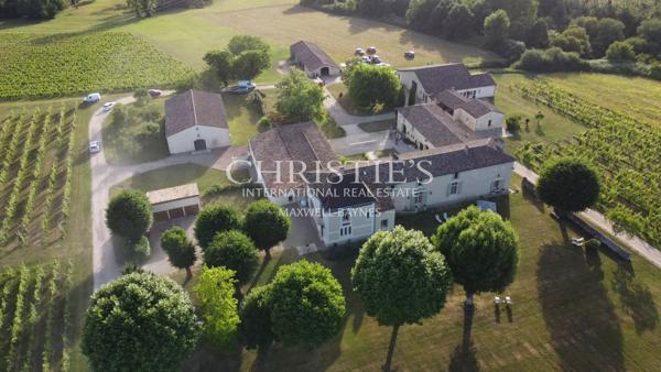 Très beau domaine viticole en  Agriculture Biologique AOC Montravel, Haut-Montravel et Côtes de Bergerac