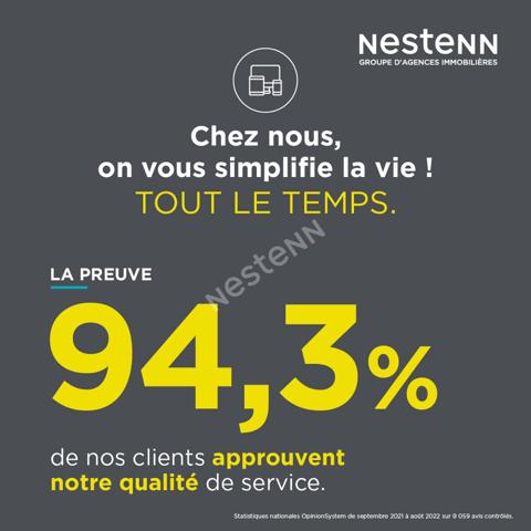 RENNES - APPARTEMENT T1 - THABOR - PARKING PRIVATIF - LUMINEUX