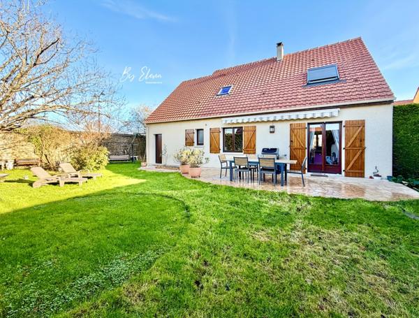 FERRIERES EN BRIE, MAISON FAMILIALE LUMINEUSE SECTEUR CHÂTEAU – 4 CHAMBRES – GRAND JARDIN PISCINABLE