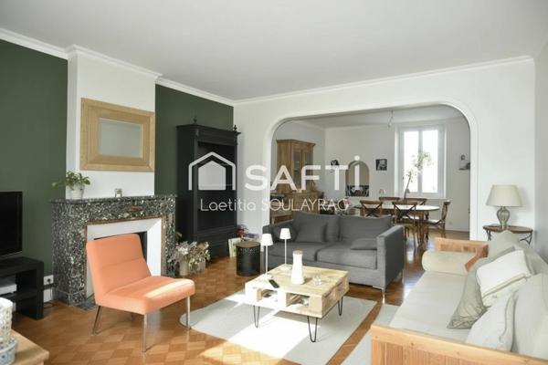 Maison en pierre 164 m² avec  jardin.