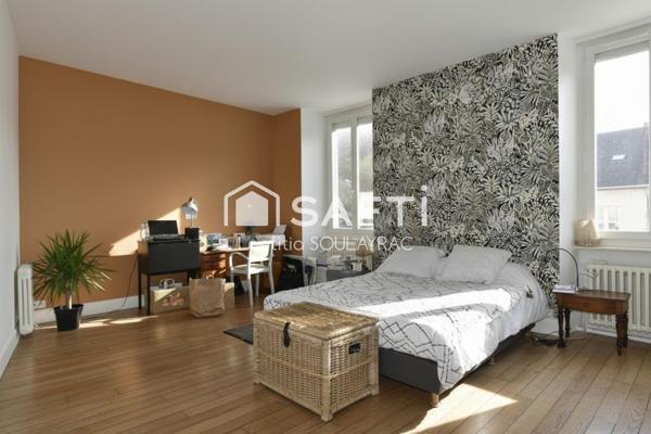 Maison en pierre 164 m² avec  jardin.