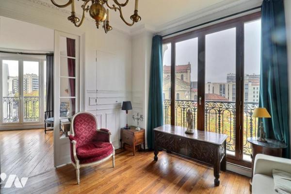 Appartement d'angle 4 pièces - Vue dégagée - Alésia