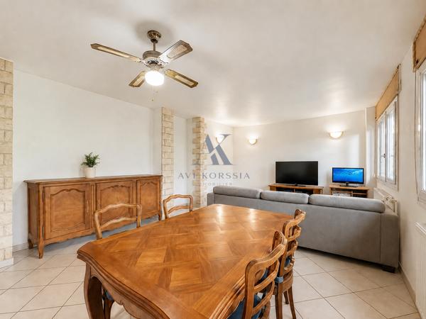 Villeurbanne – Appartement T3 71 m² avec potentiel T4, parking et cave
