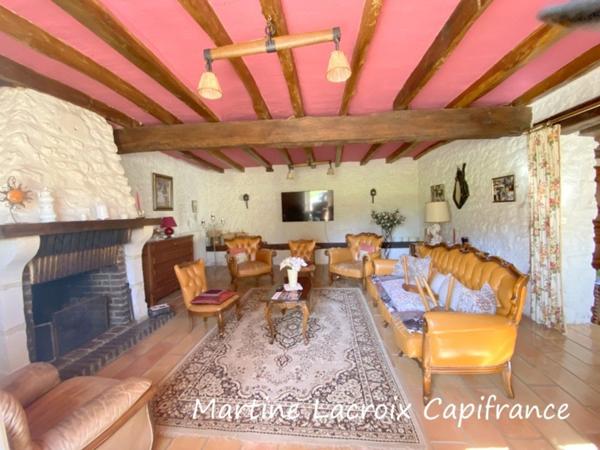 Dpt SARTHE (72), à vendre CORMES - PROPRIÉTÉ  P8 de 226 m² - Terrain de 2,50 Ha