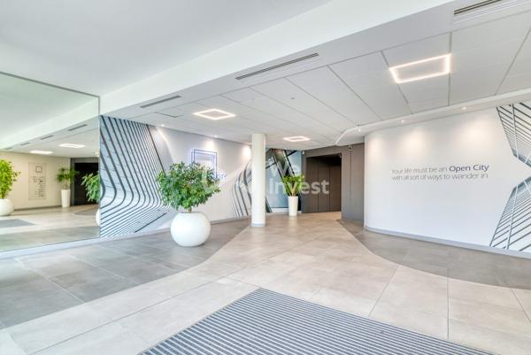 À LOUER – BUREAUX DE STANDING 600 m² – CALUIRE SAINT-CLAIR – IMMEUBLE OPEN CITY