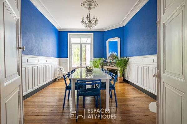 Maison de ville emblématique avec vue et jardin en coeur historique de Laon