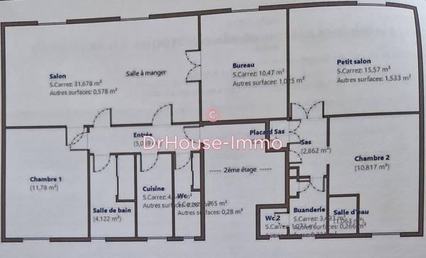 Appartement à vendre 5 pièces de 105 m²